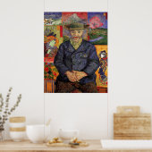 Portret van Pere Tanguy door Vincent van Gogh Poster (Keuken)