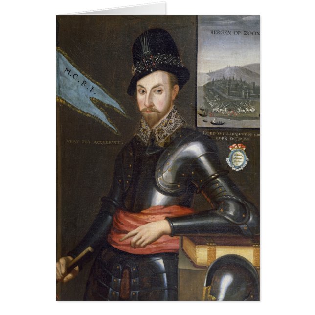 Portret van Peregrine Bertie (Voorkant)