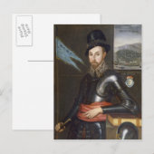 Portret van Peregrine Bertie Briefkaart (Voorkant / Achterkant)