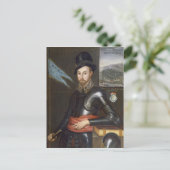 Portret van Peregrine Bertie Briefkaart (Staand voorkant)