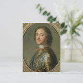 Portret van Peter de Grote Briefkaart (Staand voorkant)