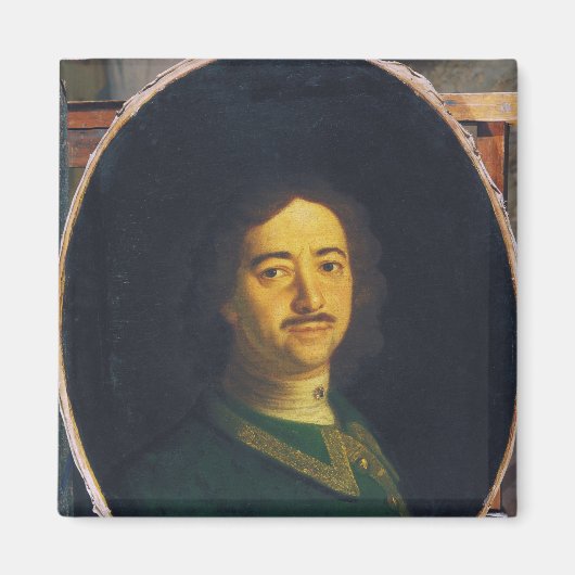 Portret van Peter de Grote Magneet (Voorkant)