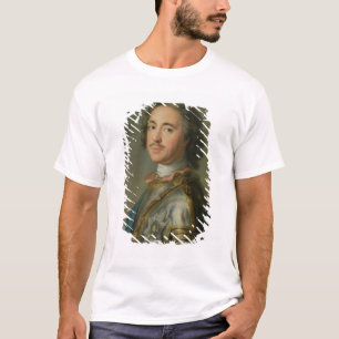 Portret van Peter de Grote T-shirt