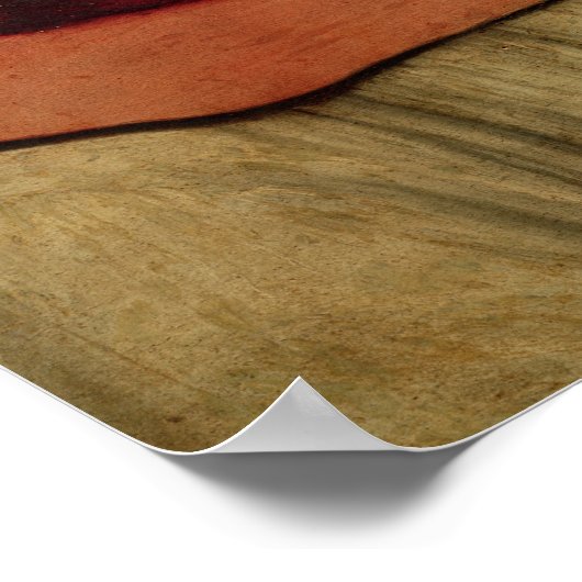 Portret van Petrarch Poster (Hoek)