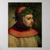 Portret van Petrarch Poster (Voorkant)