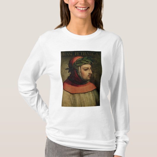 Portret van Petrarch T-shirt (Voorkant)