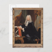 Portret van Philibert Orry Briefkaart (Voorkant / Achterkant)