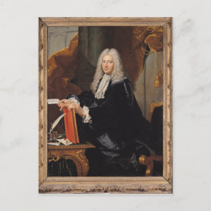 Portret van Philibert Orry Briefkaart