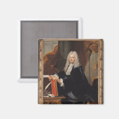Portret van Philibert Orry Magneet (Voorkant / Achterkant)