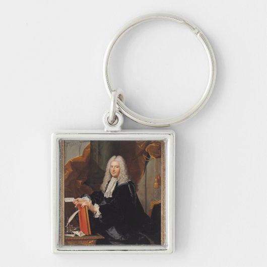 Portret van Philibert Orry Sleutelhanger (Voorkant)