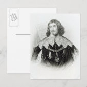 Portret van Philip Herbert Briefkaart (Voorkant / Achterkant)
