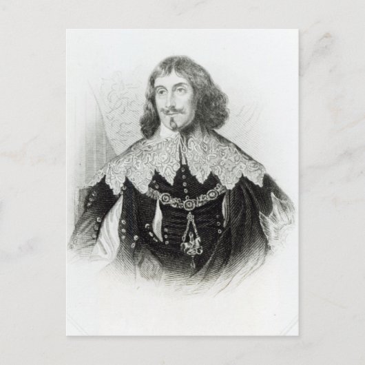 Portret van Philip Herbert Briefkaart (Voorkant)