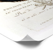 Portret van Philip II, Augustus, koning van de Fr Poster (Hoek)