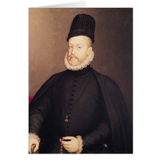 Portret van Philip II c.1580 (Voorkant)
