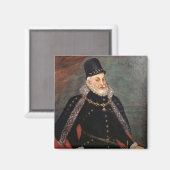 Portret van Philip II van Spanje 2 Magneet (Voorkant / Achterkant)