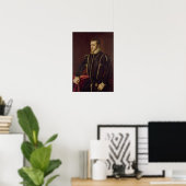 Portret van Philip II van Spanje 2 Poster (Thuiskantoor)