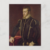 Portret van Philip II van Spanje Briefkaart (Voorkant)