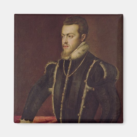 Portret van Philip II van Spanje Magneet (Voorkant)