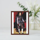 portret van Philip IV door Diego Velázquez Briefkaart (Staand voorkant)