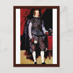 portret van Philip IV door Diego Velázquez Briefkaart