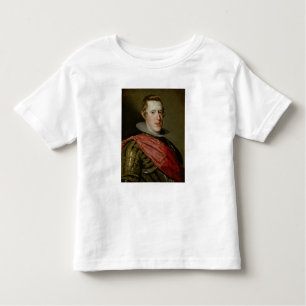 Portret van Philip IV in Armor, 1628 Kinder Shirts