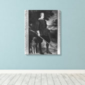 Portret van Philip IV King of Spain Canvas Afdruk (Insitu (Houten vloer))