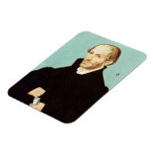 Portret van Philip Melanchthon, 1537 Magneet (Linkerzijde)