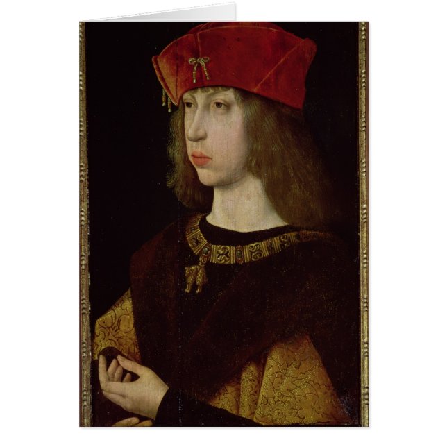 Portret van Philip the Handsome (Voorkant)