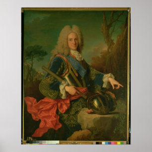 Portret van Philip V Poster