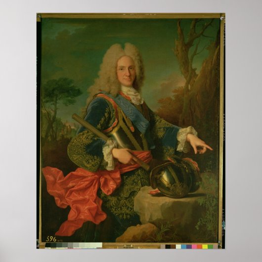 Portret van Philip V Poster (Voorkant)