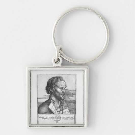Portret van Philipp Melanchthon, 1526 Sleutelhanger (Voorkant)