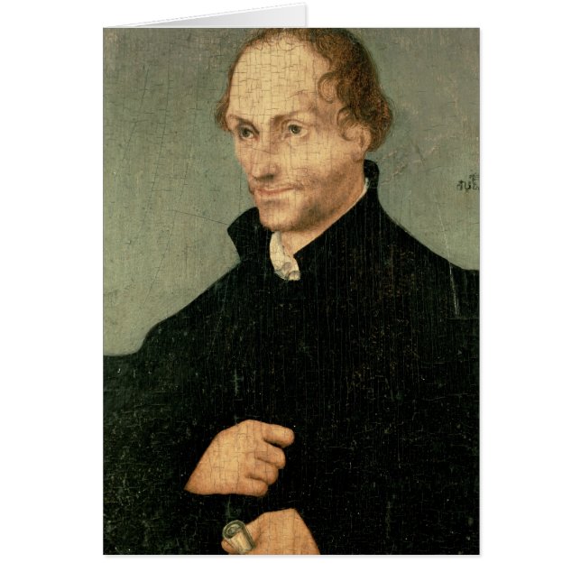 Portret van Philipp Melanchthon, 1532 (Voorkant)