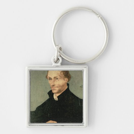 Portret van Philipp Melanchthon, 1532 Sleutelhanger (Voorkant)