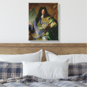 Portret van Philippe de Courcillon Marquis Canvas Afdruk (Insitu (Slaapkamer))