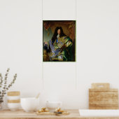 Portret van Philippe de Courcillon Marquis Poster (Keuken)