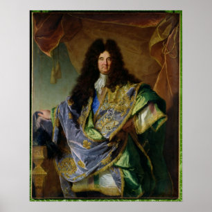 Portret van Philippe de Courcillon Marquis Poster