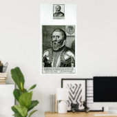 Portret van Philippe-Emmanuel de Lorraine Poster (Thuiskantoor)