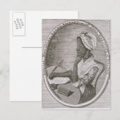 Portret van Phillis Wheatley Briefkaart (Voorkant / Achterkant)