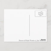 Portret van Phyllis Waterlow door John Waterhouse Briefkaart (Achterkant)