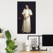 Portret van Phyllis Waterlow door John Waterhouse Poster (Thuiskantoor)