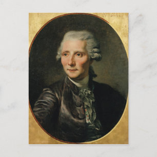 Portret van Pierre Augustin Caron de Briefkaart