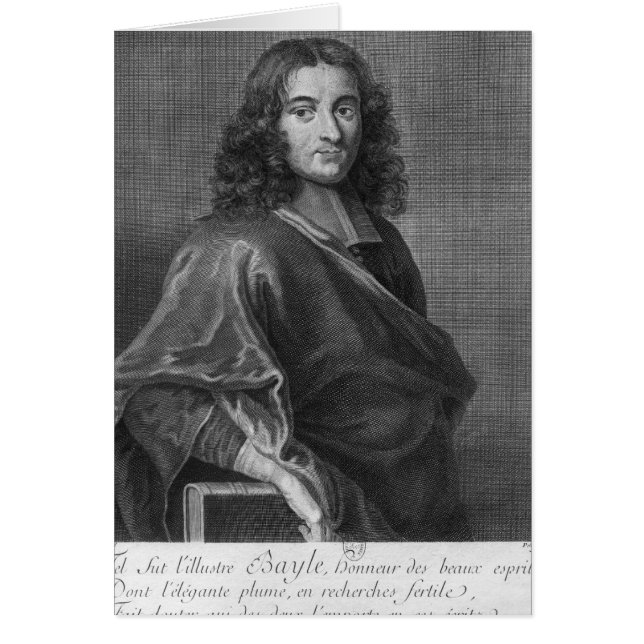 Portret van Pierre Bayle (Voorkant)
