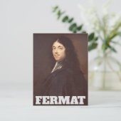 Portret van Pierre de Fermat Briefkaart (Staand voorkant)