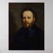 Portret van Pierre Joseph Proudhon 1865 Poster (Voorkant)