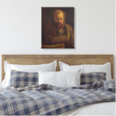 Portret van Pierre Joseph Proudhon Canvas Afdruk (Insitu (Slaapkamer))