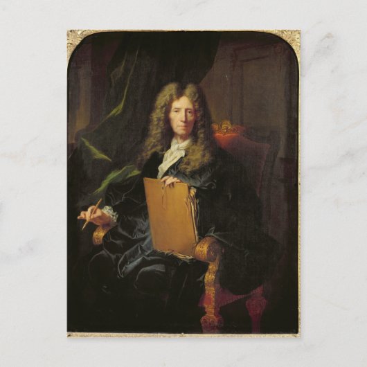 Portret van Pierre Mignard c.1690 Briefkaart (Voorkant)