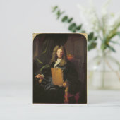 Portret van Pierre Mignard c.1690 Briefkaart (Staand voorkant)
