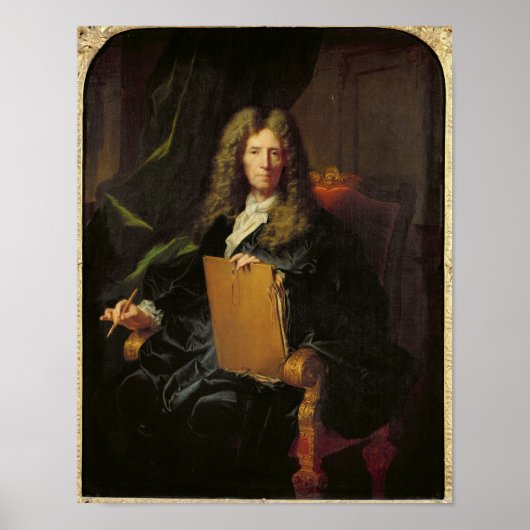Portret van Pierre Mignard c.1690 Poster (Voorkant)