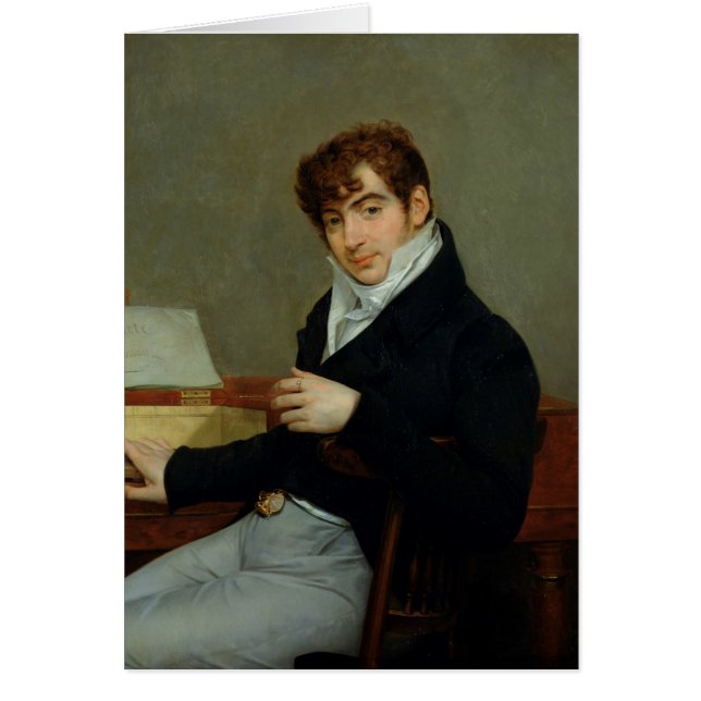 Portret van Pierre Zimmermann 1808 (Voorkant)
