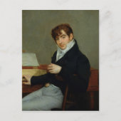 Portret van Pierre Zimmermann 1808 Briefkaart (Voorkant)